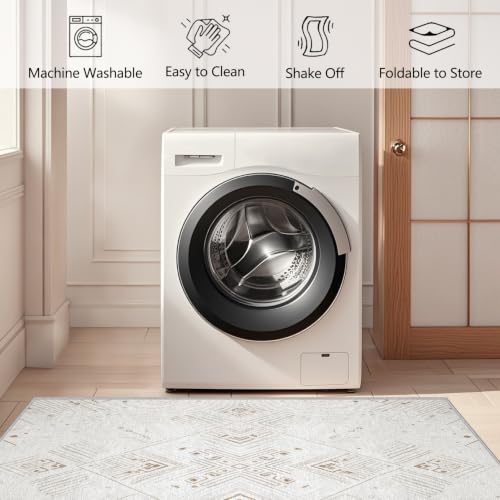 Tapis de chambre lavable résistant et antidérapant - 7