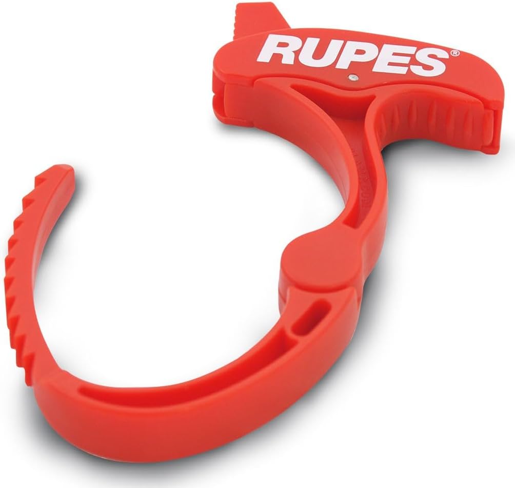RUPES Cord Management Clamp for Bundled Cords, Wire Clips Cord Holder, Durable Clamp Suitable for Wall & Ceiling, for for Outdoor, Home, Office, Car, Nightstand & Desktop