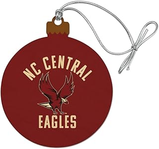 GRAPHICS & MORE North Carolina Central Eagles Logo Wood Christmas Tree Holiday Ornament