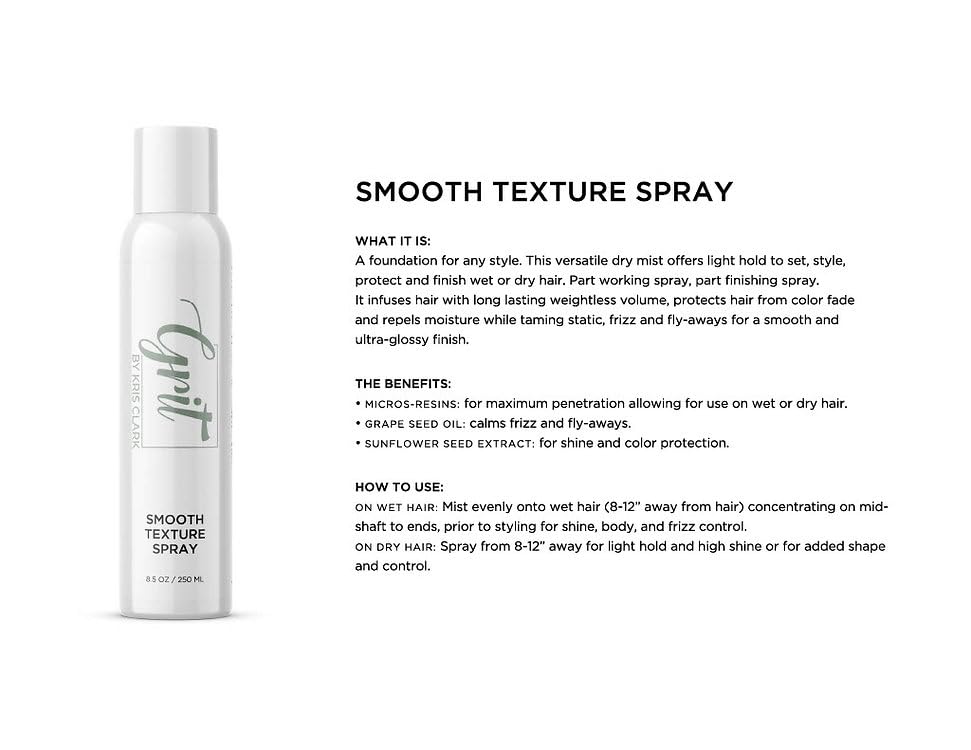 Smooth Texture Spray – Fijador Ligero para Volumen y Brillo miniatura 2