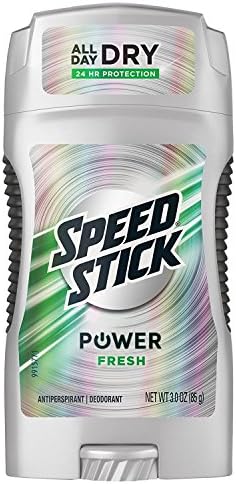 Speed Stick Power Antiperspirant Deodorant, Fresh - 3 ounce (6 Pack)