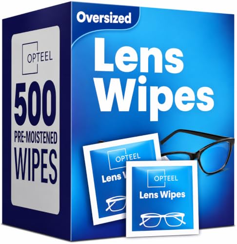 OPTEEL Lens Wipes for Eyeglasses - Pre-moistened...