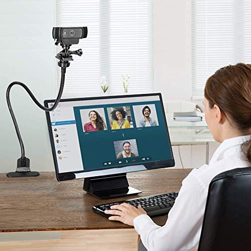 Yeglg Webcam Mount Phone Holder, Flexible Adjustable Gooseneck Desktop Webcam Stand Holder - Image 3