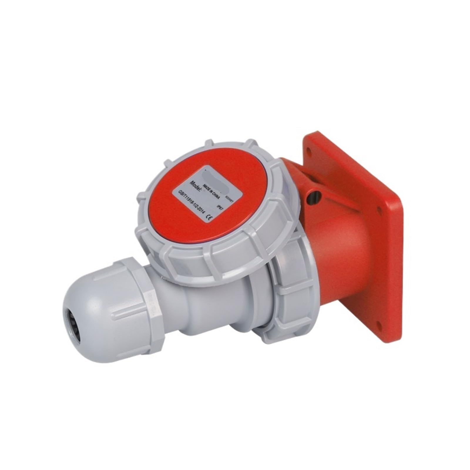 Spina Aeronautica Industriale Impermeabile IP67 Maschio e Femmina Docking a Quattro Poli 32A trifase antideflagrante Presa 220(Concealed Installation Set)