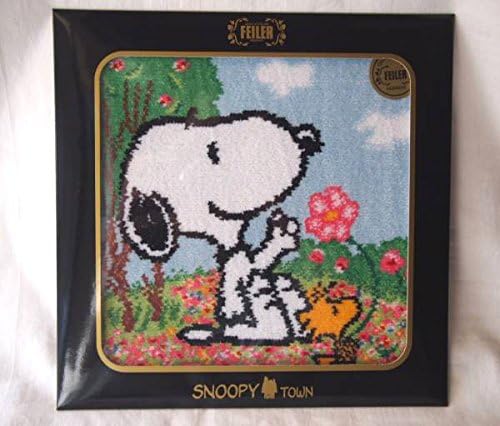 Amazon Co Jp スヌーピー フェイラー シェニール織 ハンカチ ホーム キッチン