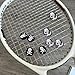 AGLOO 8 Pcs Tennis Racket Vibration Dampener - Silicone Tennis Dampener for Enhanced Comfort - Fun Skull and Dog Designs – Tennis Racquet Accessory Gift