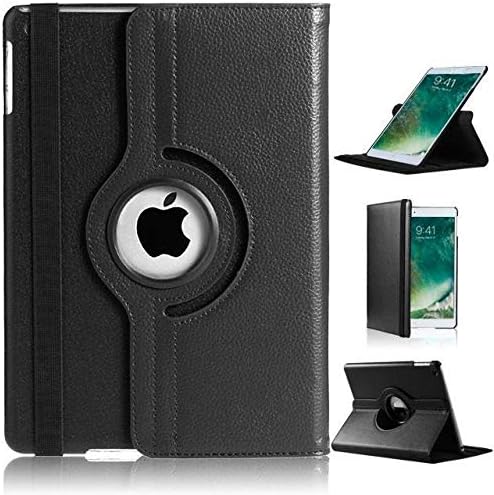 DN-Technology iPad 2/3/4 Case, Auto Sleep/Wake-Corner Protection-360 Rotating Leather Wallet Multi Angle Viewing Stand Slim Fit Smart Folio -2nd/3rd/4th Generation iPad Case-iPad 2/3/4 Cover
