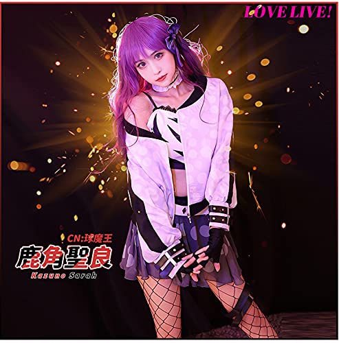 9/20完全処分　鹿角聖良　Dazzling White Town コスプレ衣装 Amazon.co.jp: longmucos 実物撮影超原版ラブライブ