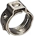 Size 5/16" (8 mm), Oetiker Stepless Ear Clamps, Single Ear Hose Clamps (25 Pack)