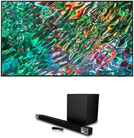 Samsung QN75QN90BAFXZA 75″ QLED Quantum Matrix Neo 4K Smart TV with a Klipsch CINEMA-800 3.1 Dolby Atmos Soundbar with 10″ Wireless Subwoofer (2022)