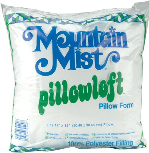 Mountain Mist Fiber Pillowloft Pillowform-12x12 Fob: Mi