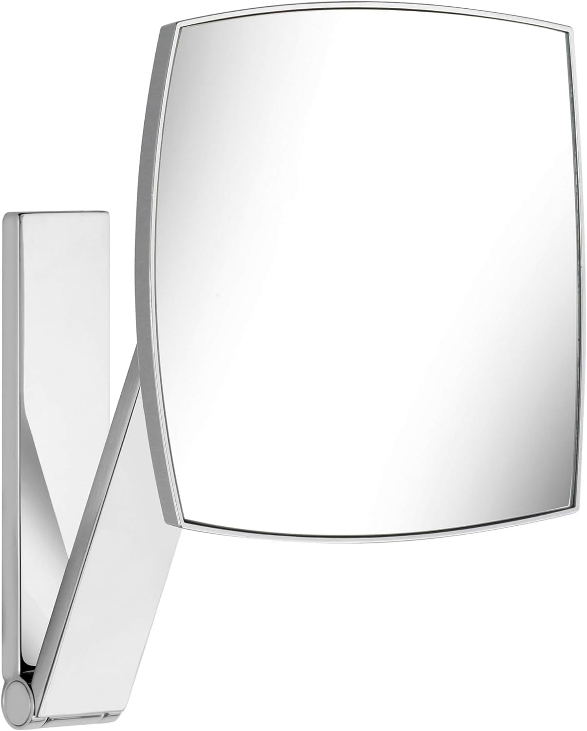 Keuco 17613010000 Wall Mounted Cosmetic Mirror, Silver