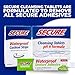 Secure Sensitive Denture Adhesive with Aloe Vera & Myrrh to Nourish Your Gums – Uppers, Lowers & Partials - Waterproof & Zinc Free – Food Grade Ingredients - Less Adhesive, More Hold – 1.4 oz