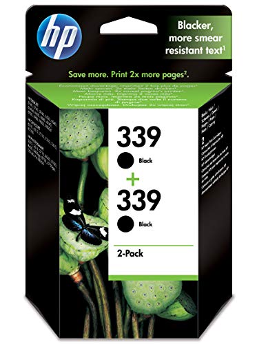 Preisvergleich Produktbild HP 339 Twin Pack Druckerpatrone, 2 x Schwarz