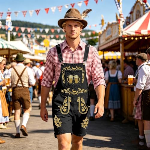 Mono unisex cómodo con estampado de Oktoberfest moderno y transpirable 3