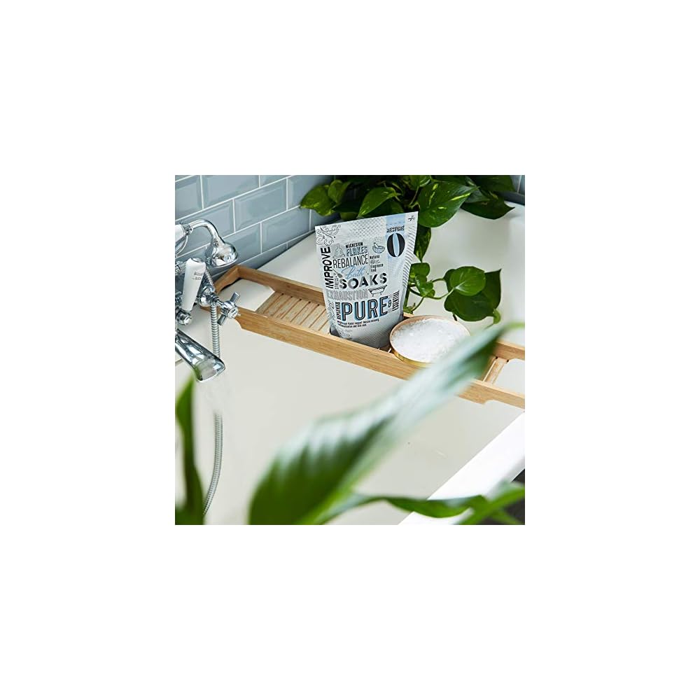 Buy TARIO Pure and Essential bath salts 100 Natural Magnesium Flakes