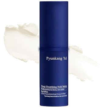 Pyunkang Yul PKY Deep Nourishing Multi Balm, Daily Skin Hydration & Fine Line Care with Low-molecular Collagen, Rich Moisture & Elasticity, Korean Skincare (0.28 Fl. Oz, 8g)
