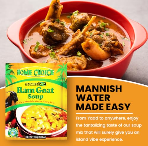 Home Choice Jamaican Ram Goat Soup Mix - 45g (1.59oz) - Image 2