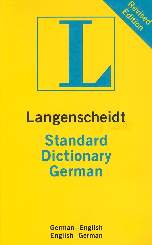 Langenscheidt Standard Dictionary German: German-English/English-German (Langenscheidt Standard Dictionaries) (German Edition)