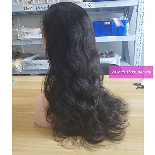 image for TUNEFUL Free Part Lace Front Wigs Human Hair Pre Plucked with Baby Hai