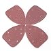 Tonsiki 40 Pieces 60 Grit Mouse Sanding Sheets Triangle Pads Sandpaper with 6 Holes For Grinding Abrasive Tools