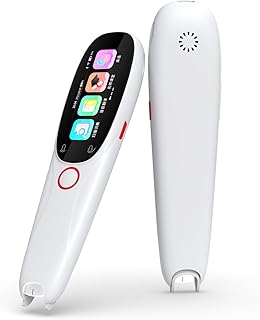 Language Translator Device 134 Languages, OCR Pen Scanner Reader with 3.0in Touchscreen Dyslexia Suitable for Language Learners, Support Wifi, BT