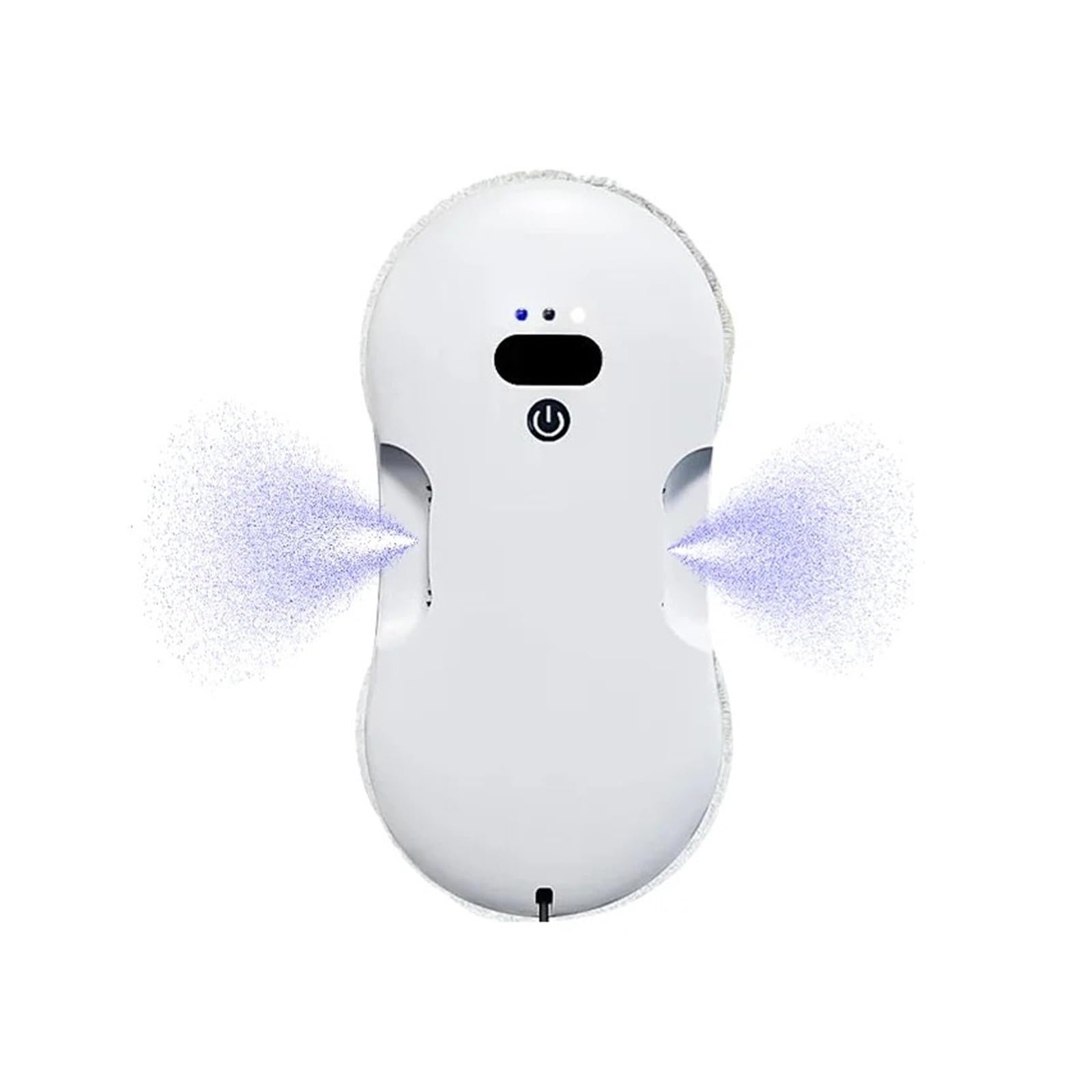 Hghadpltm One Color Two-Way Spray Window Cleaner Man Automatic Electric Large Suction Household High-Rise Glass Window Cleaning Robot For Smooth Surfaces
