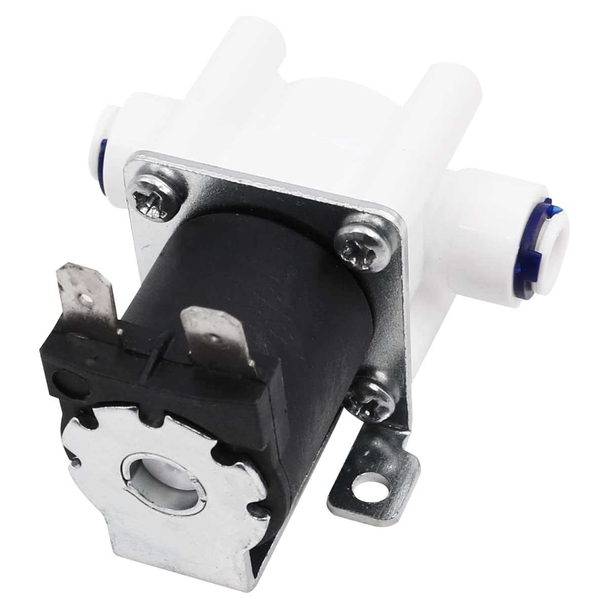 WANGCL 1/4 Zoll Magnetventil – 12 V, Kunststoff+Messing, 500.000 Zyklen, Für Wasser, Luft & Öl