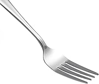 Vista 3 de Juego de tenedores de ensaladacena de acero inoxidable, 24 piezas, 8 pulgadas