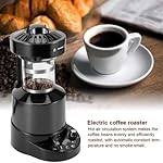 Temperature Control Coffee Roasting Machine, Built-in Grinder, Home Electric Coffee Bean Roaster Machine, Adjustable Timing and Temperature, for Cafe Shop, Office - Image 3