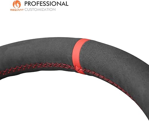 Miniatura 90 de MEWANT Hand Stitched Car Steering Wheel Wrap Cover for Ford F-150 2021-2023 / F-150 Lightning 2022-2023 Steering Wheel Accessories