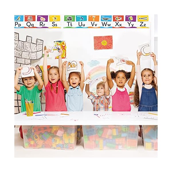 20 Klassenzimmer-Lernposter für Vorschüler, Kleinkinder, Kindergarten, Elementar, 40,6 x 27,9 cm, 20 Stück – Lernposter für Kleinkinder, Wand, Vorschule, Kindergarten, Kinderzimmer, Dekoration – Bild 6