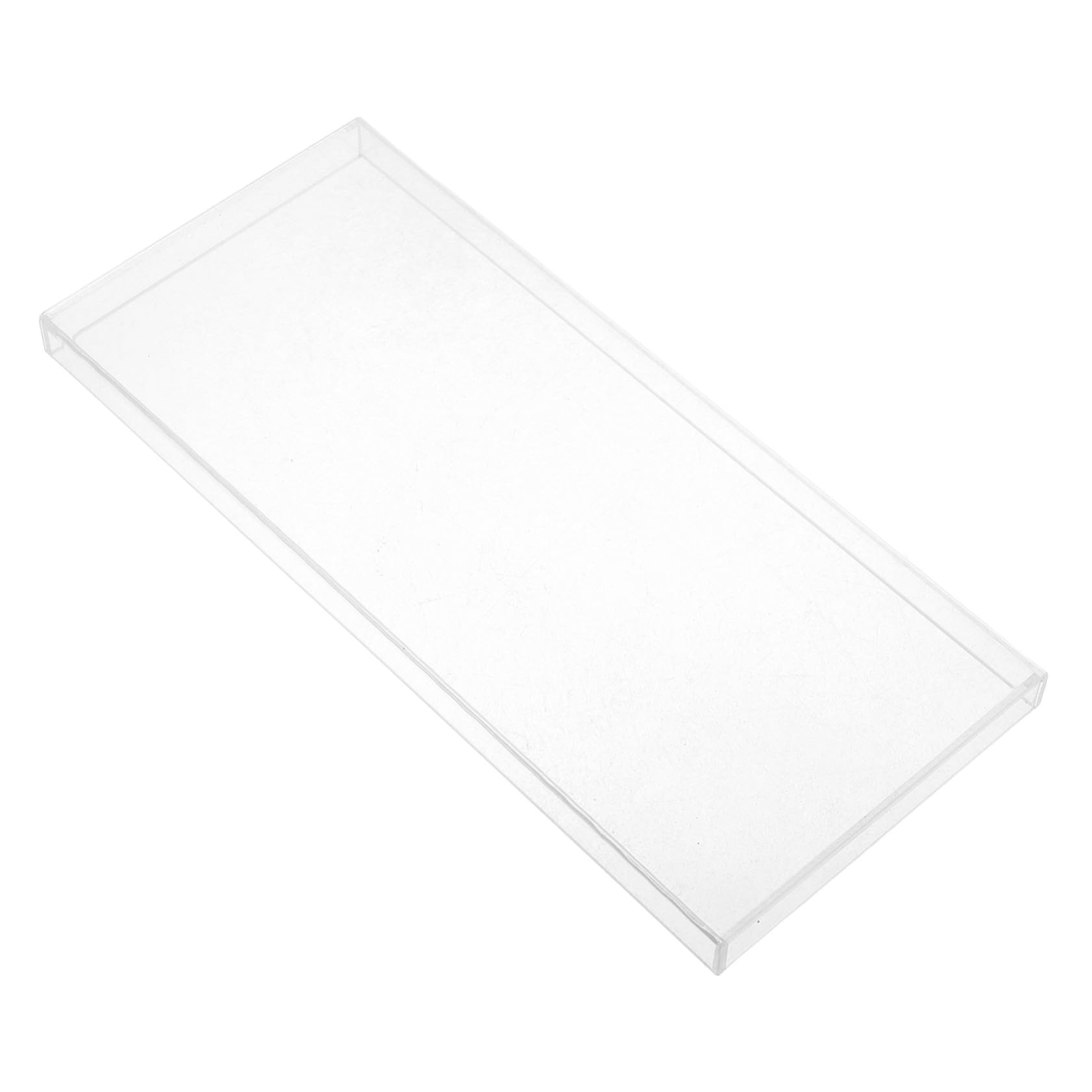 Cubierta transparente de acrílico para teclado portátil y protector antipolvo de sobremesa