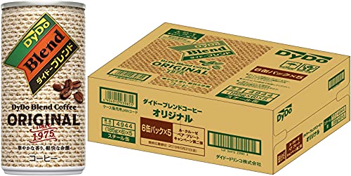 (鬼滅の刃コラボ)ダイドーブレンド ダイドーブレンドコーヒーオリジナル 185g×30本