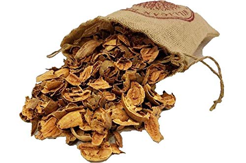 Pecan Shells (Shells only) | 5 lb Burlap Bag | BBQ/Smoker - Gardening | Millican Pecan | San Saba TX