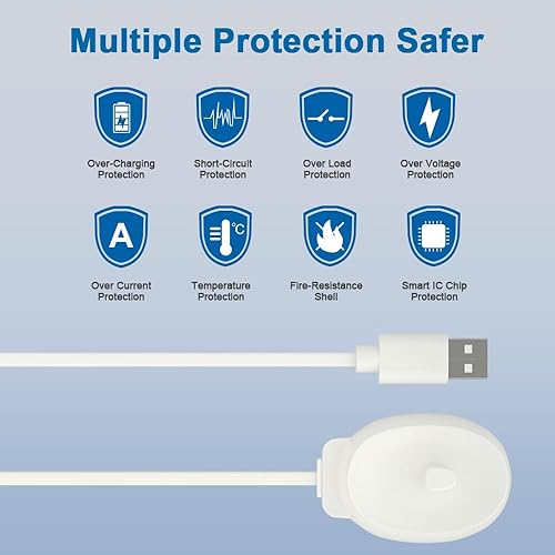 Miniatura 5 de Cargador USB para cepillo de dientes eléctrico Braun Oral-b, adaptador para cepillo de dientes eléctrico Oral-B modelo 3757, base de carga inductiva