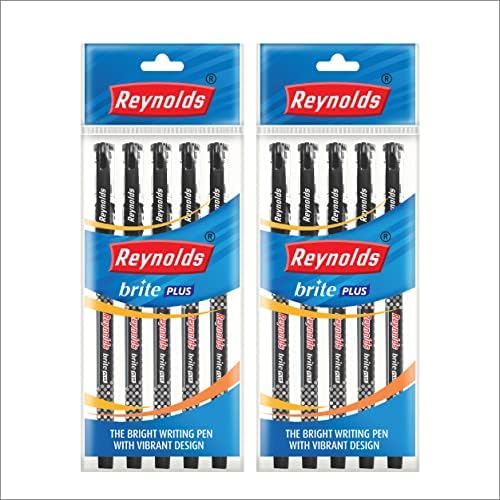 Reynolds Brite Kugelschreiber – 0,7 Mm, Rot, Mit Comfort-Griff Für Entspanntes Schreiben