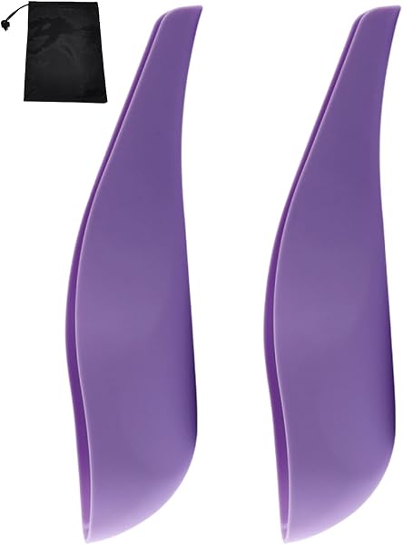 HAPZUR Urinoir Femme Portable, Pisse Debout Marinette 2 Pièces Silicone Réutilisable pour Voyage, Camping & Extérieur avec Pochette - 1