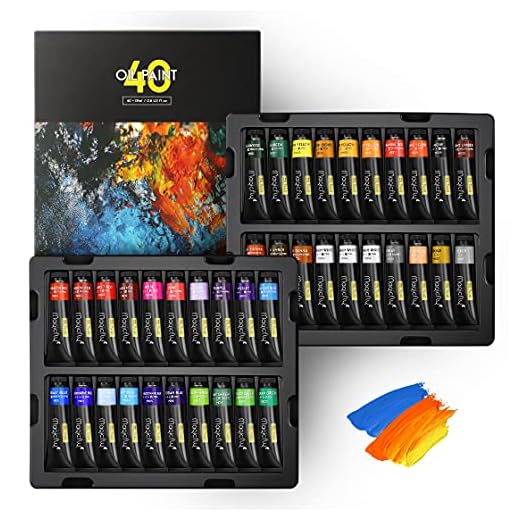 Magicfly Professional Oil Paint Set, 40 Colors