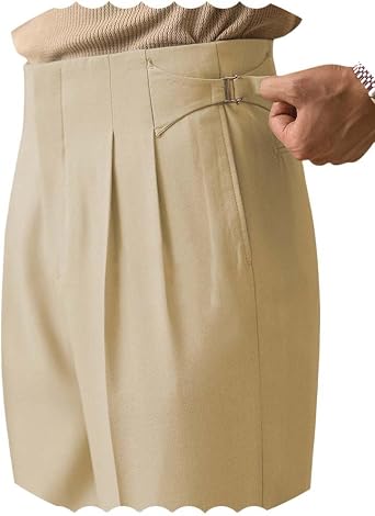 Mens Pants Vintage Dress Pant Trousers Regular Fit Suit Pants for Men Business Flat Front Comfort Pants