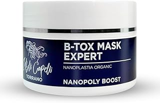 I Belli Capelli Torrano Hair B-tox Treatment, Nanoplastia Thermal Activated Mask for Dry Frizzy Hair, Formaldehyde Free - Results for up to 3 month - B-tox Capilar para el Cabello (250 ml/8.8 oz)