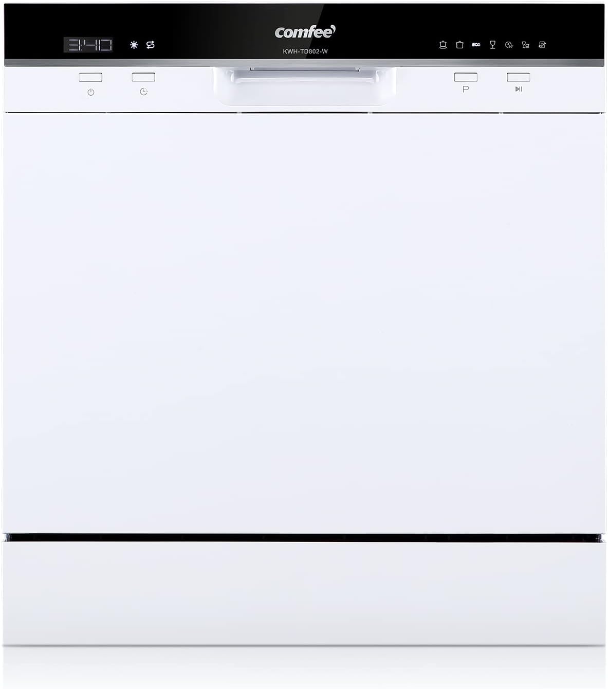 COMFEE' Table Top Dishwasher TD802 Compact Dishwasher with 8 Place