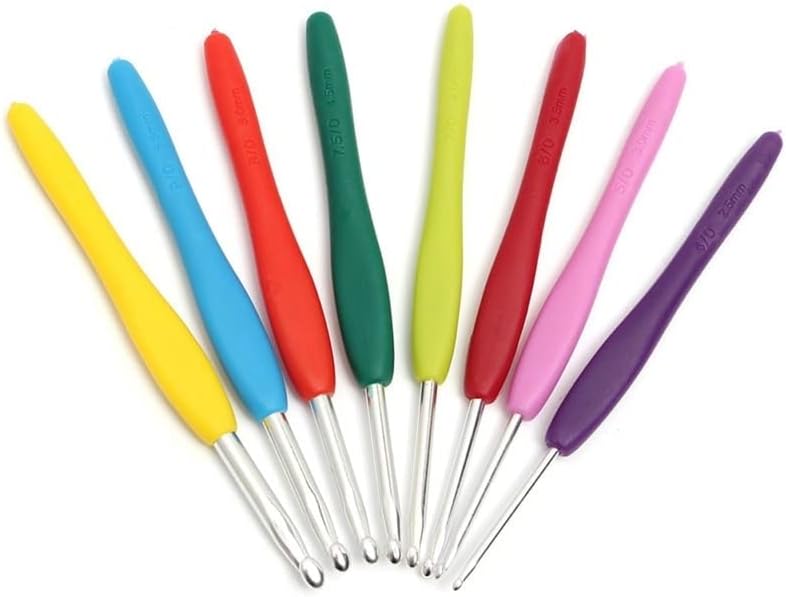 57 in 1 Full Set DIY Crochet Hooks Needles Stitches Knitting Craft Case Weaving Tools Sewing
