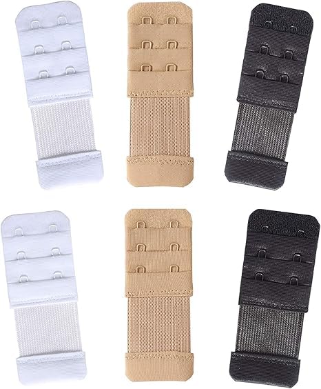 Bra Extender, Pack of 6, Elastic Band Extension Strap-image-14