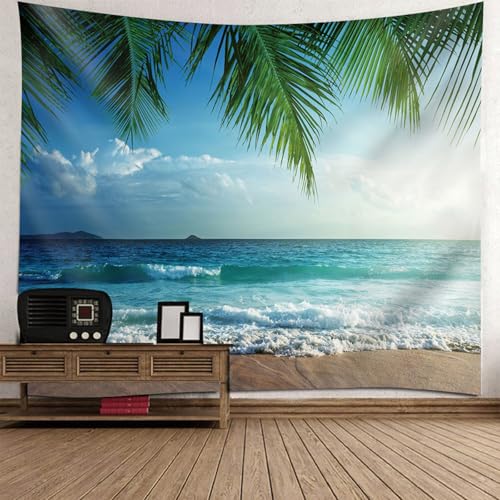 Tenture murale paysage mer pour déco chambre moderne
