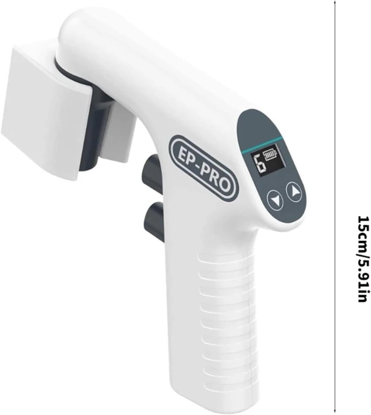 Electric Pipette Controller 0.1-100mL Capacity with LCD Display 6 Adjustable Speed Pipette for Precisely Liquid Transfer