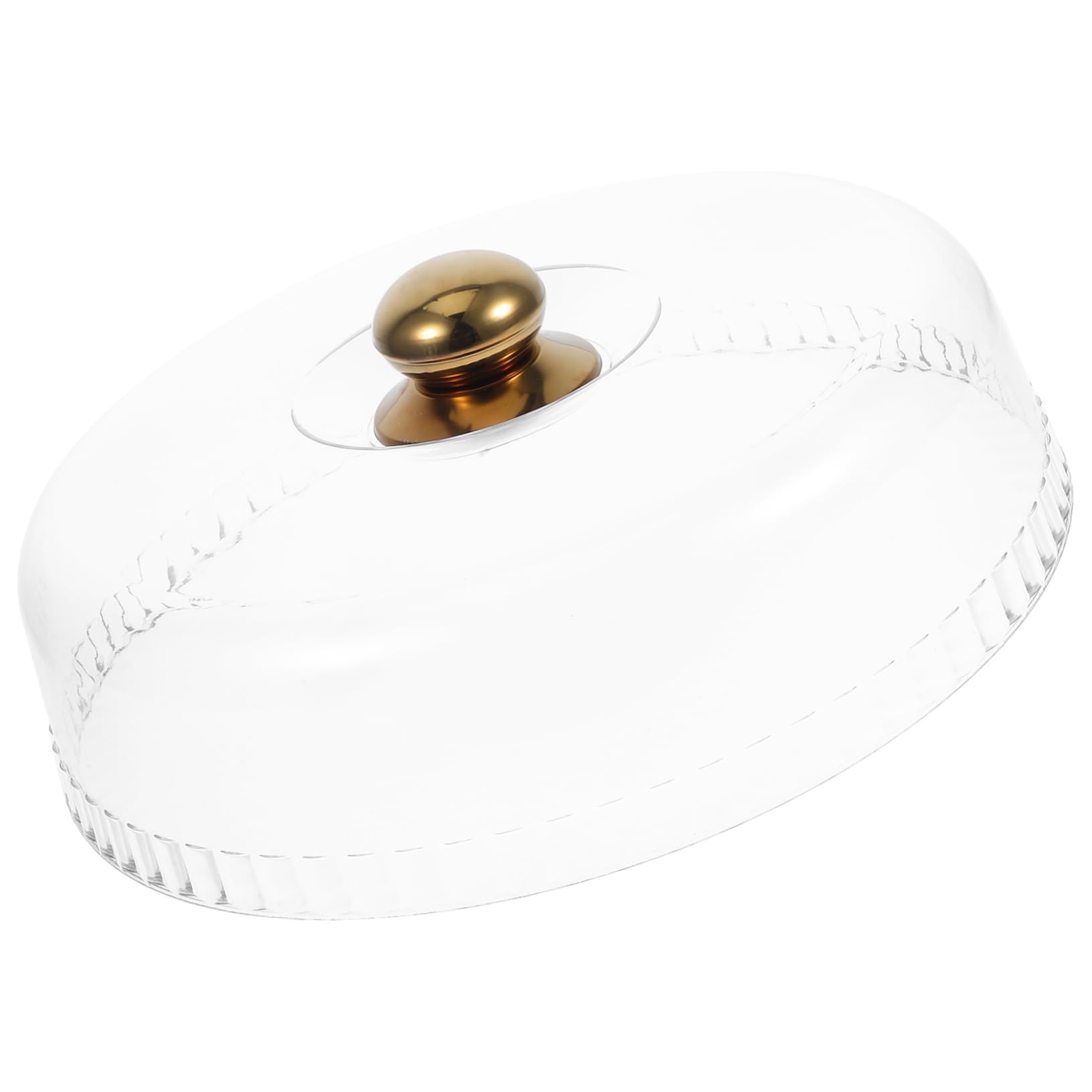 HEALLILY Transparent pour Gâteaux Et Pâtisseries Cloche Acrylique Réutilisable pour Présentation Alimentaire Lors De Fêtes Et Événements Plein Air