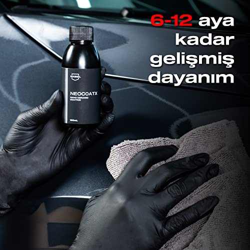 Nasiol Neocoatx Araç Nano Seramik Kaplama Ve Boya Koruma-100 Ml-1 Yıl Etkili-5 Araca Kadar Kaplama, Oto Detailing Kiti, Araba Boya Bakımı, Hidrofobik Nano Koruma, Boya Parlatma
