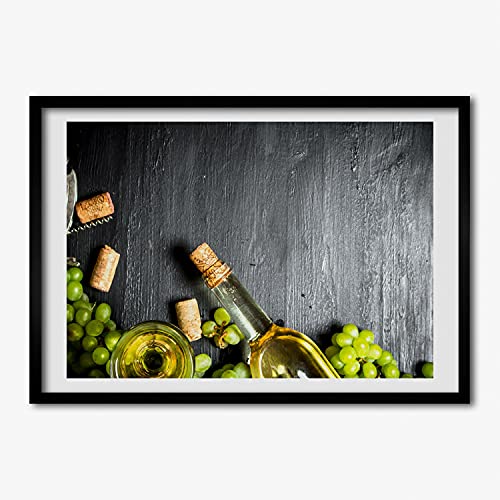 Cadre en bois moderne 70x50 cm pour décorer votre cuisine - Tulup