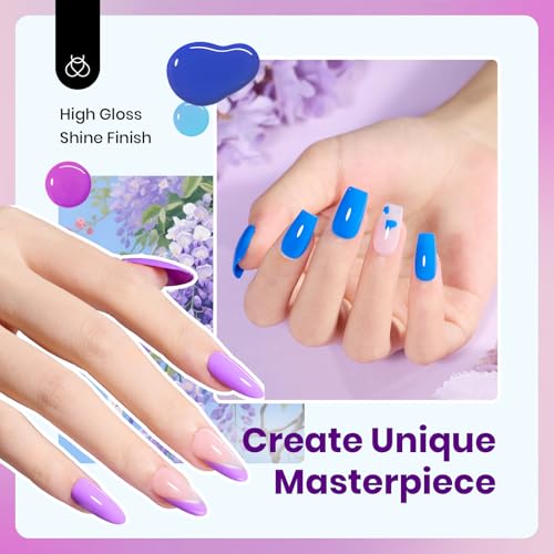 Set de esmaltes gel Beetles 6 colores 15 ml sin HEMA miniatura 5